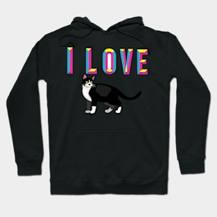 i love my cat Hoodie